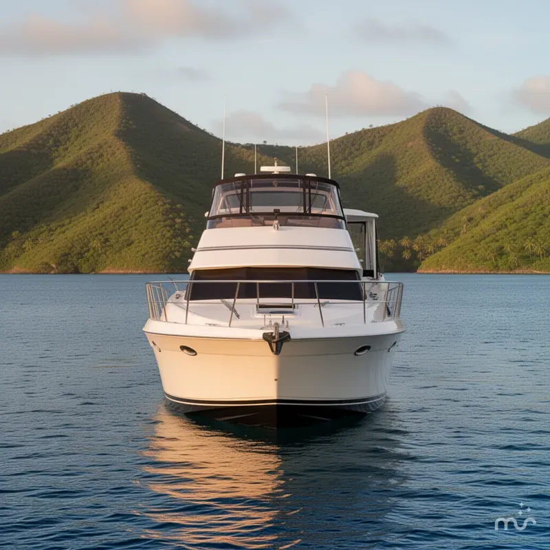 Slide: The Image of Carver Yachts 41 Cockpit Motor Yacht 2005 - 1
