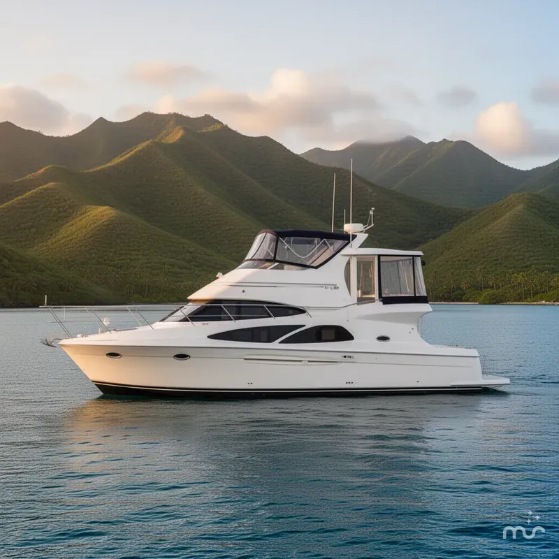 Slide: The Image of Carver Yachts 41 Cockpit Motor Yacht 2005 - 2