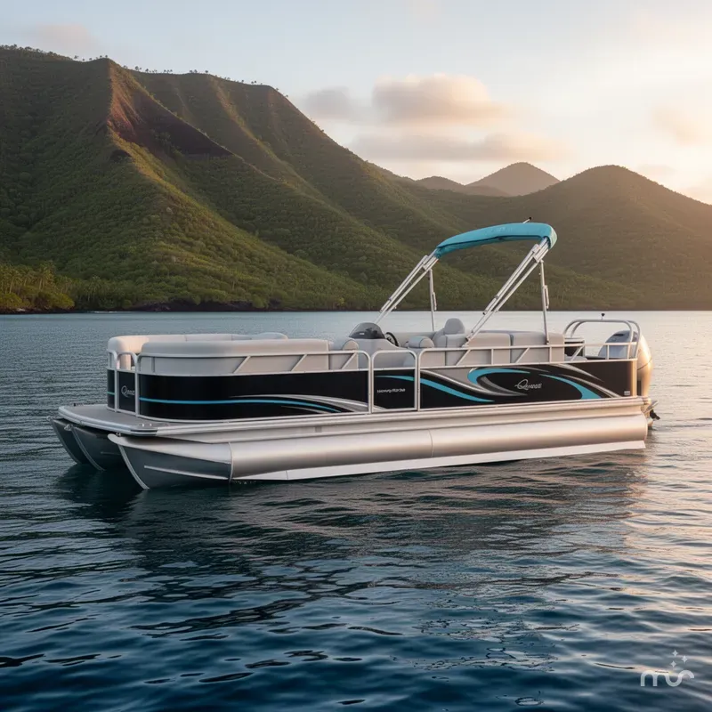 The Image of Qwest 822 Fish & Cruise Tritoon & 150HP Honda 4Stroke - $39,995 2019 - 0