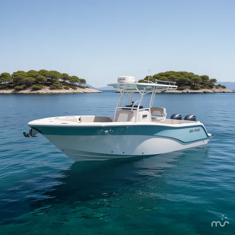 Slide: The Image of Sea Fox 268 Commander 2021 - 2