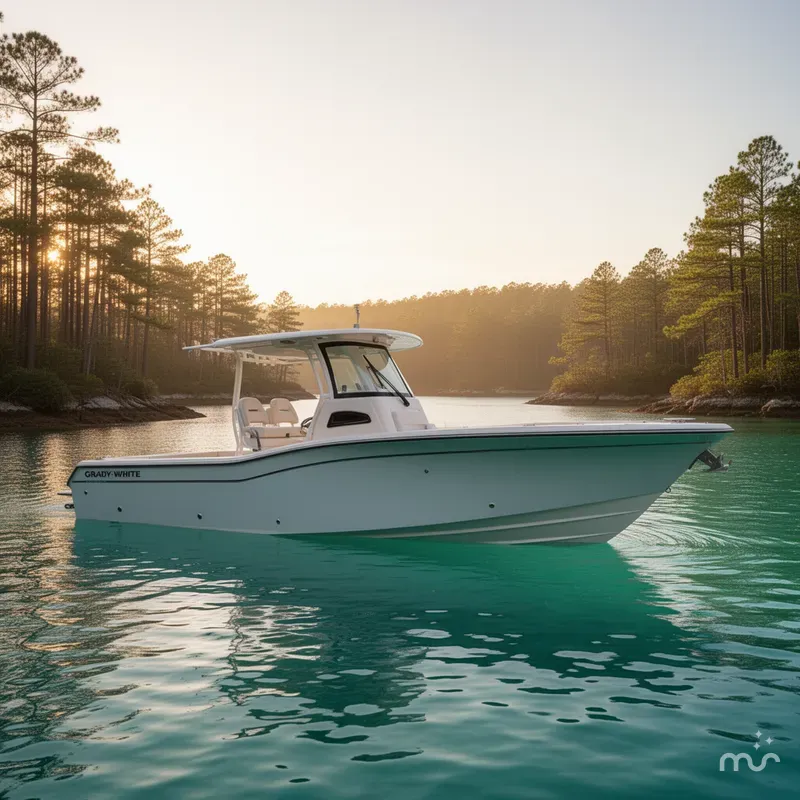 Slide: The Image of Grady-White 281 Coastal Explorer 2026 - 2