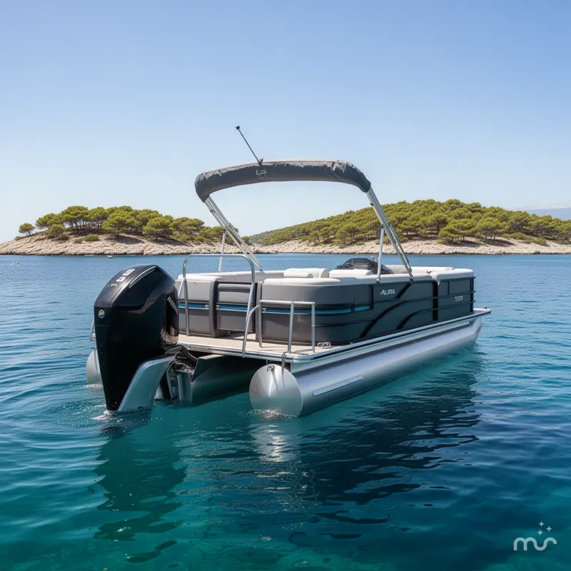 Slide: The Image of Aura Pontoons 23FT 2026 - 3