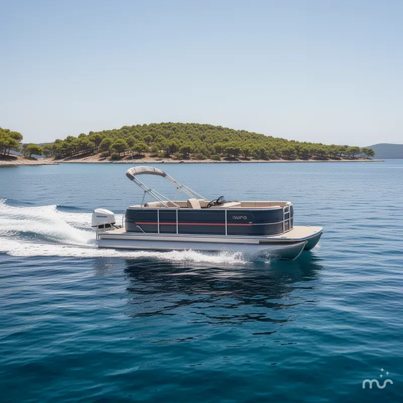 Slide: The Image of Aura Pontoons 23FT 2026 - 4