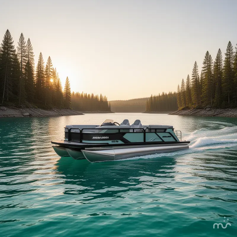 Slide: The Image of Sea-Doo Switch Sport™ 18 - 300 Hp - Tech Galvanized 2026 - 2
