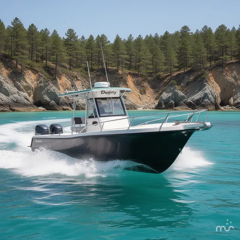 Slide: The Image of Dusky 252 Open Fisherman 2001 - 2