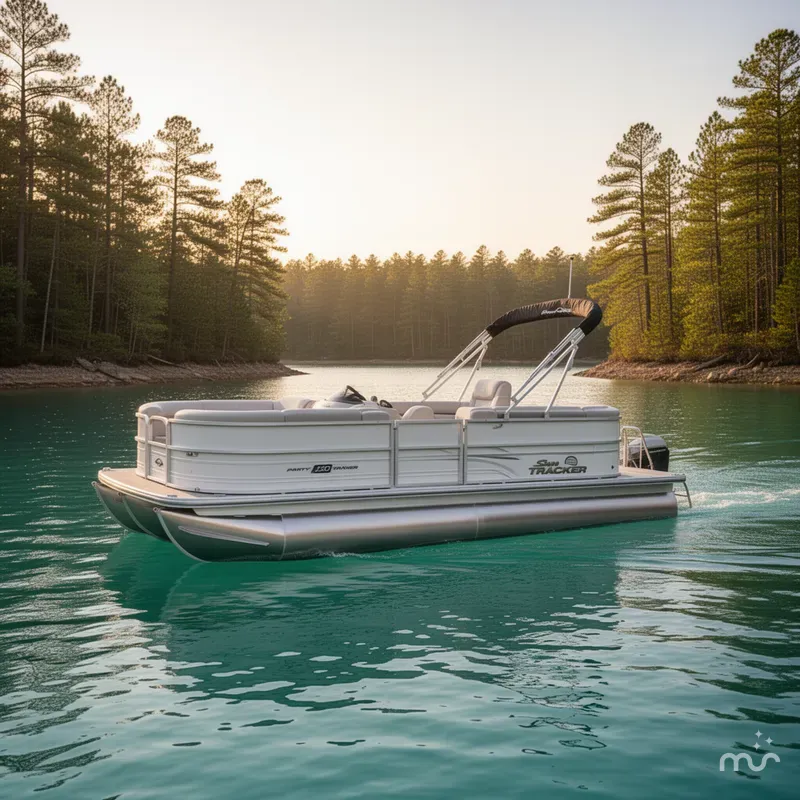 The Image of Sun Tracker Party Barge 20 DLX 2026 - 0