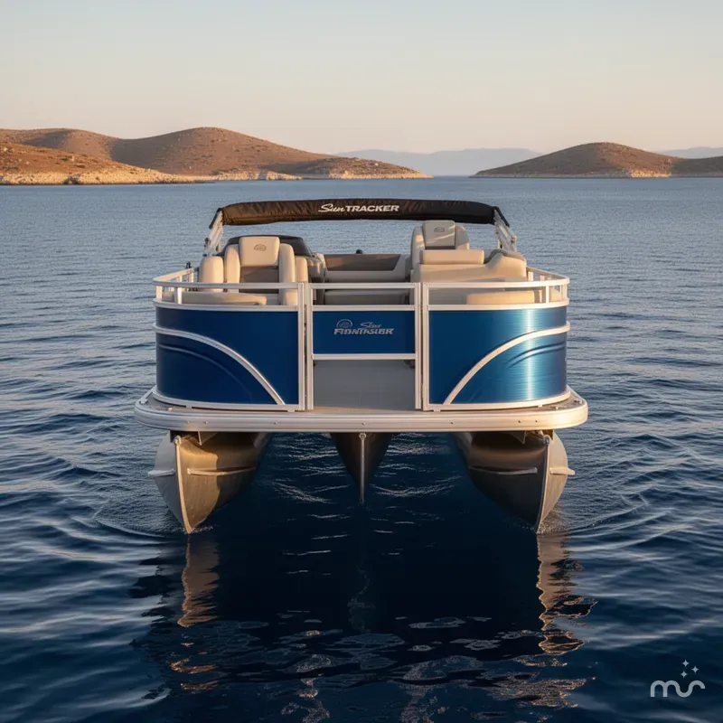 Slide: The Image of Sun Tracker Fishin' Barge 20 DLX 2026 - 1