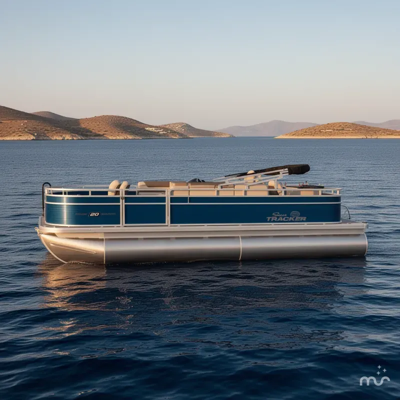 Slide: The Image of Sun Tracker Fishin' Barge 20 DLX 2026 - 2