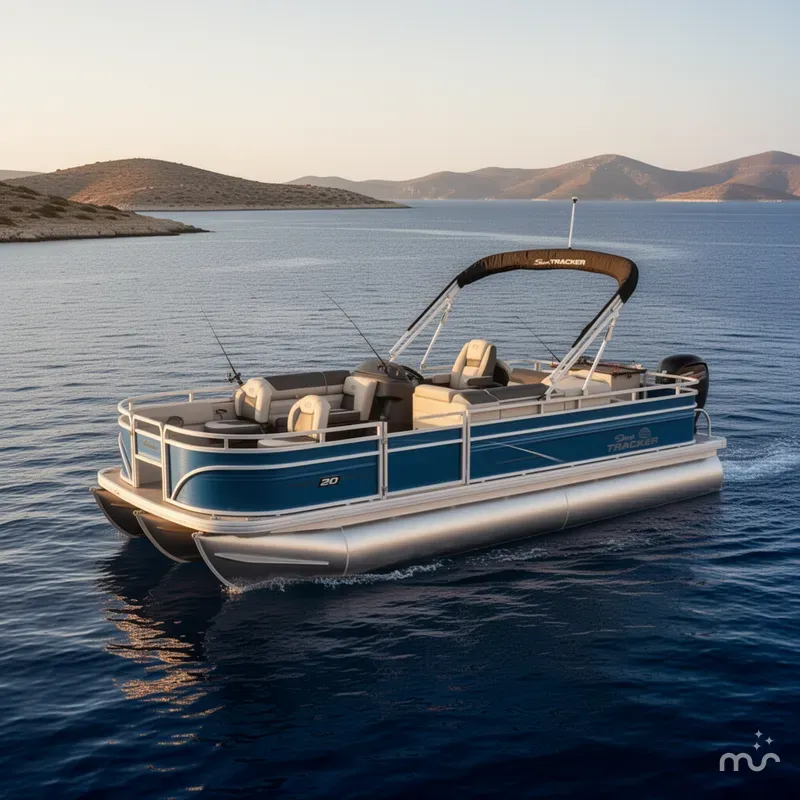 The Image of Sun Tracker Fishin' Barge 20 DLX 2026 - 0