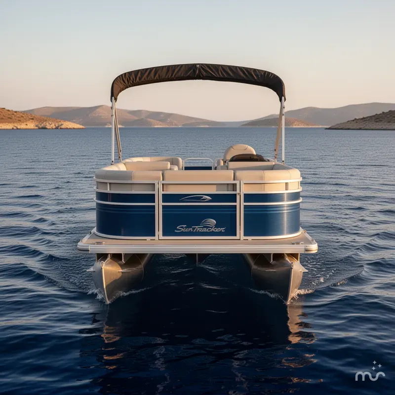 Slide: The Image of Sun Tracker Fishin' Barge 20 DLX 2026 - 1