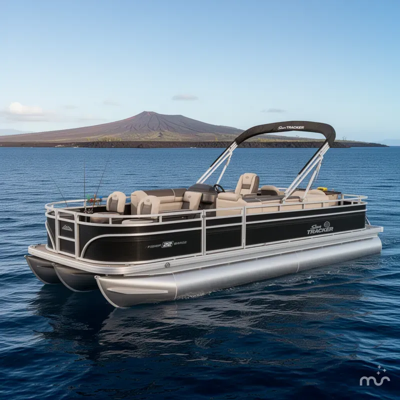 The Image of Sun Tracker Fishin' Barge 22 DLX 2026 - 0