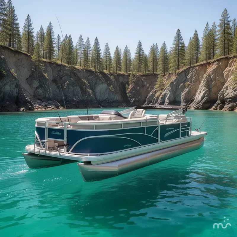 Slide: The Image of Sun Tracker Fishin' Barge 20 DLX 2026 - 3