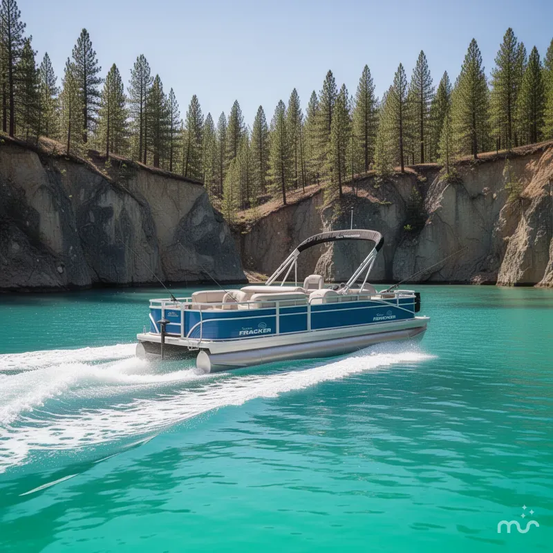 Slide: The Image of Sun Tracker Fishin' Barge 20 DLX 2026 - 4