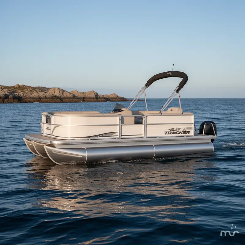 The Image of Sun Tracker Party Barge 16 DLX 2026 - 0