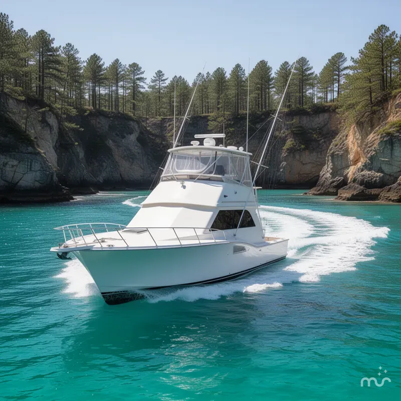 Slide: The Image of Hatteras 46 Convertible 1982 - 2