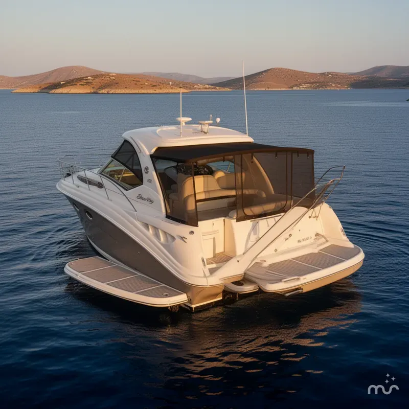 Slide: The Image of Sea Ray 40 Sundancer 2006 - 3