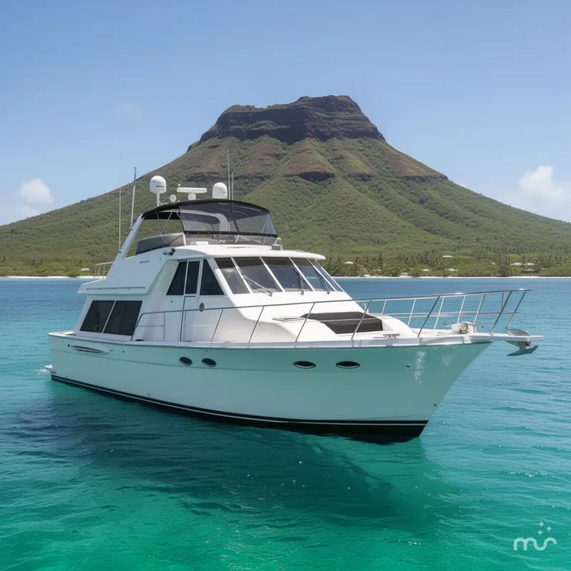 Slide: The Image of Meridian 490 Pilothouse 2008 - 2
