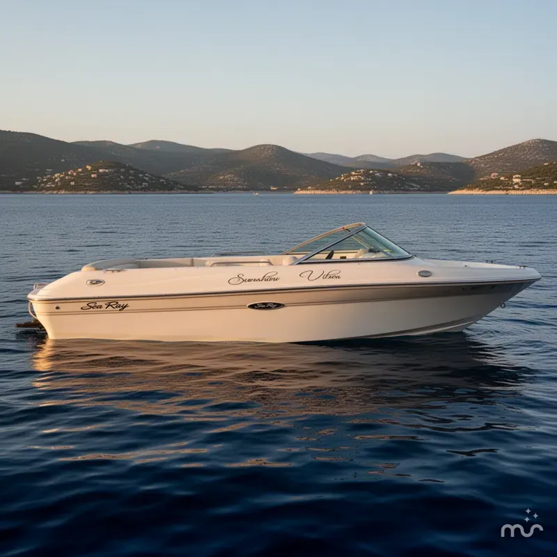Slide: The Image of Sea Ray 180 2000 - 2