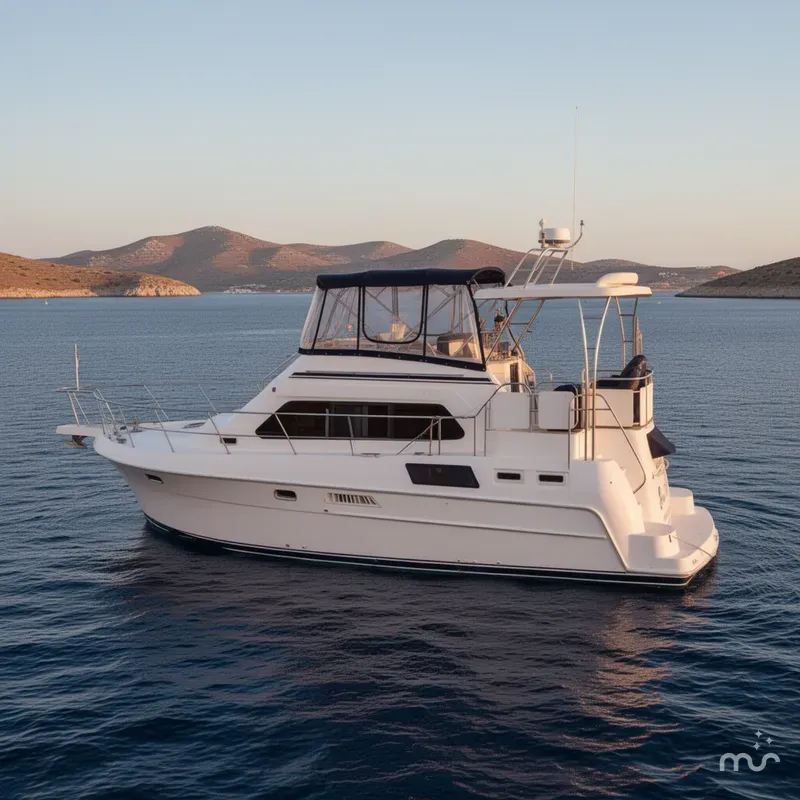 Slide: The Image of Mainship 37 Motor Yacht 1995 - 2