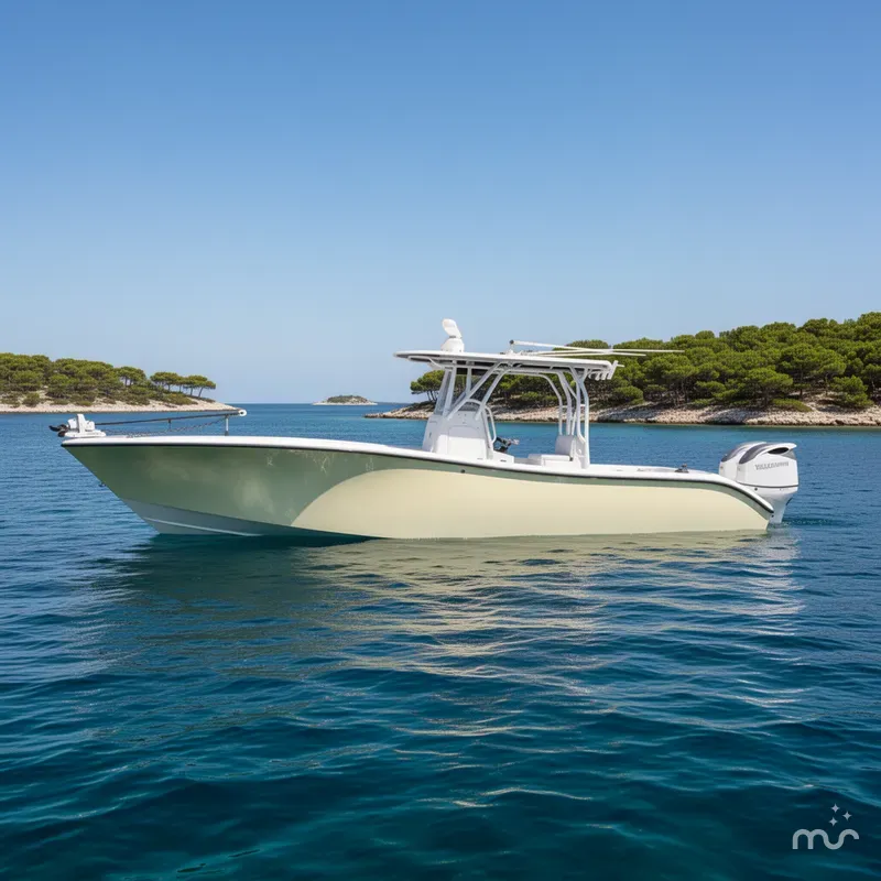 Slide: The Image of Yellowfin 34 Offshore 2007 - 2
