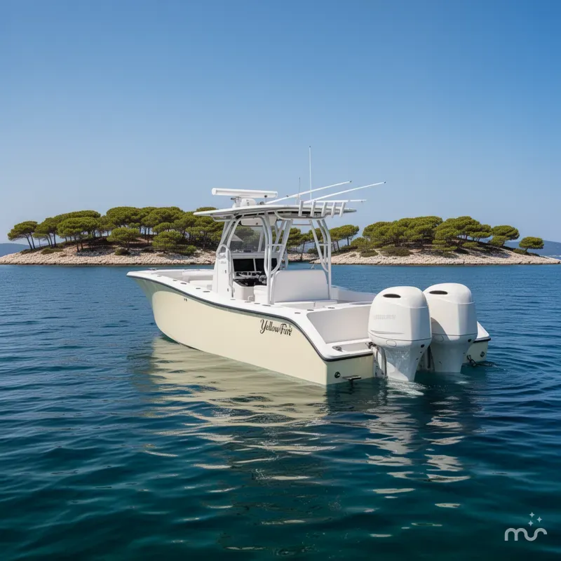Slide: The Image of Yellowfin 34 Offshore 2007 - 3
