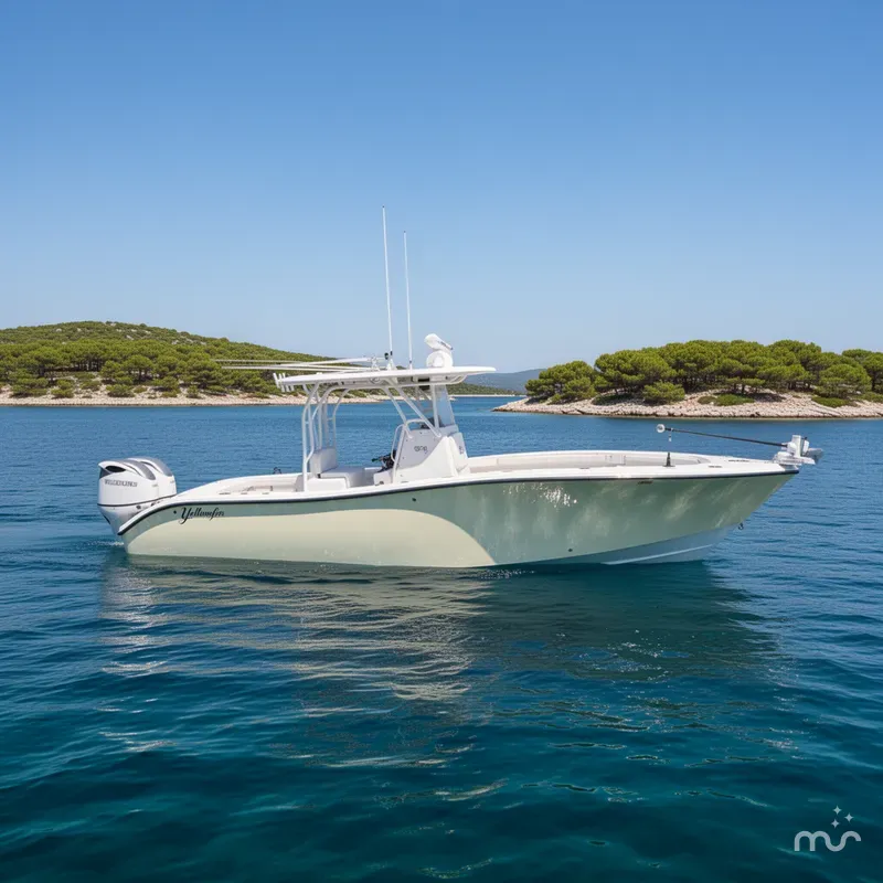 Slide: The Image of Yellowfin 34 Offshore 2007 - 4