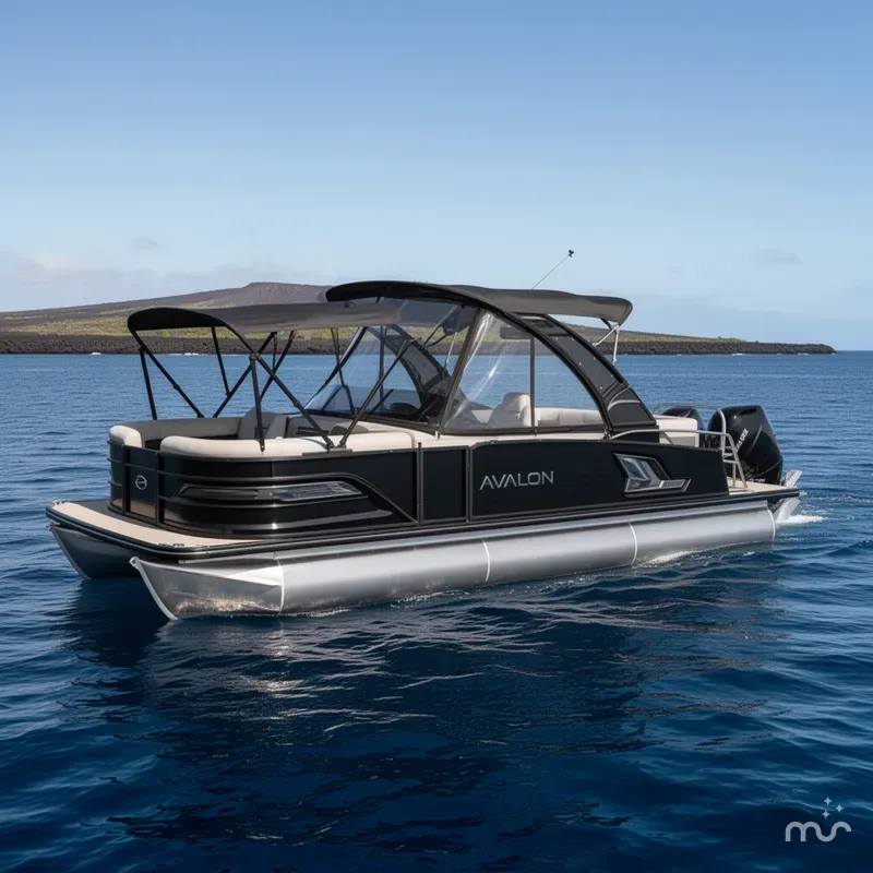 The Image of Avalon Excalibur LTD Flex Lounge Windshield - 25 FT w/ 425HP Mercury V10! 2026 - 0