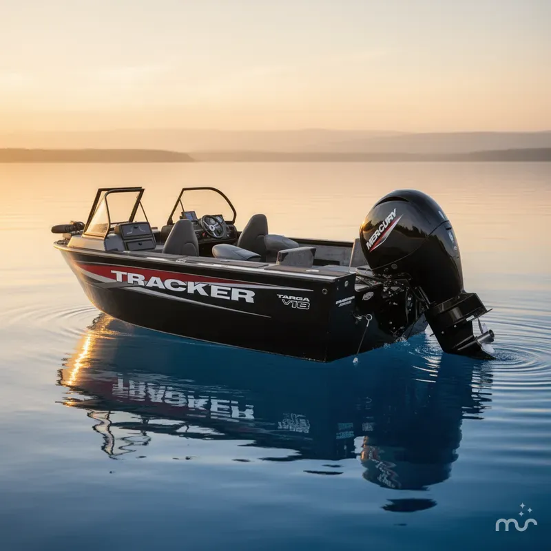 Slide: The Image of Tracker TARGA V-18 Combo w/150HP 4 Stroke 2026 - 2