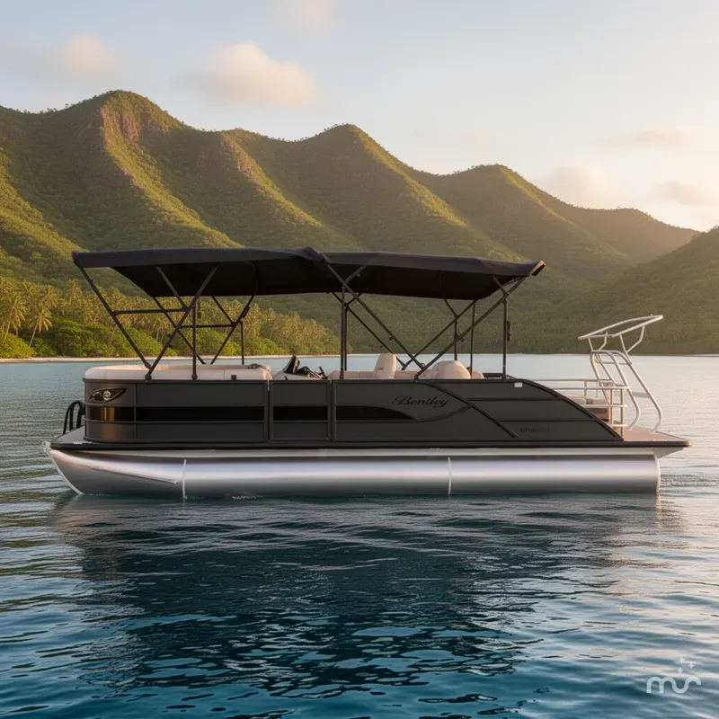 Slide: The Image of Bentley Pontoons Legacy 223 Swingback 2026 - 2