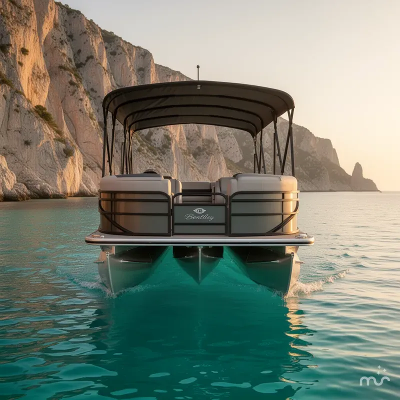 Slide: The Image of Bentley Pontoons Legacy 223 Swingback 2026 - 1