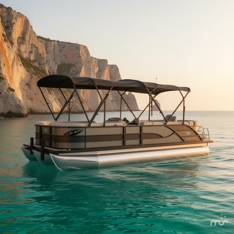 Slide: The Image of Bentley Pontoons Legacy 223 Swingback 2026 - 2