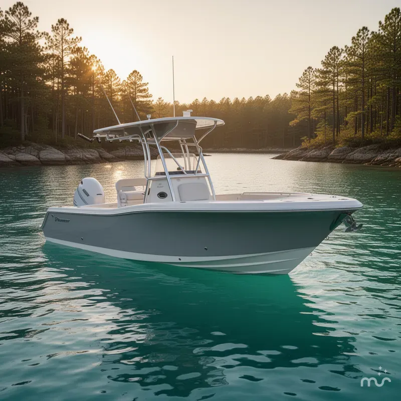 Slide: The Image of Pioneer 222 Sportfish 2026 - 2
