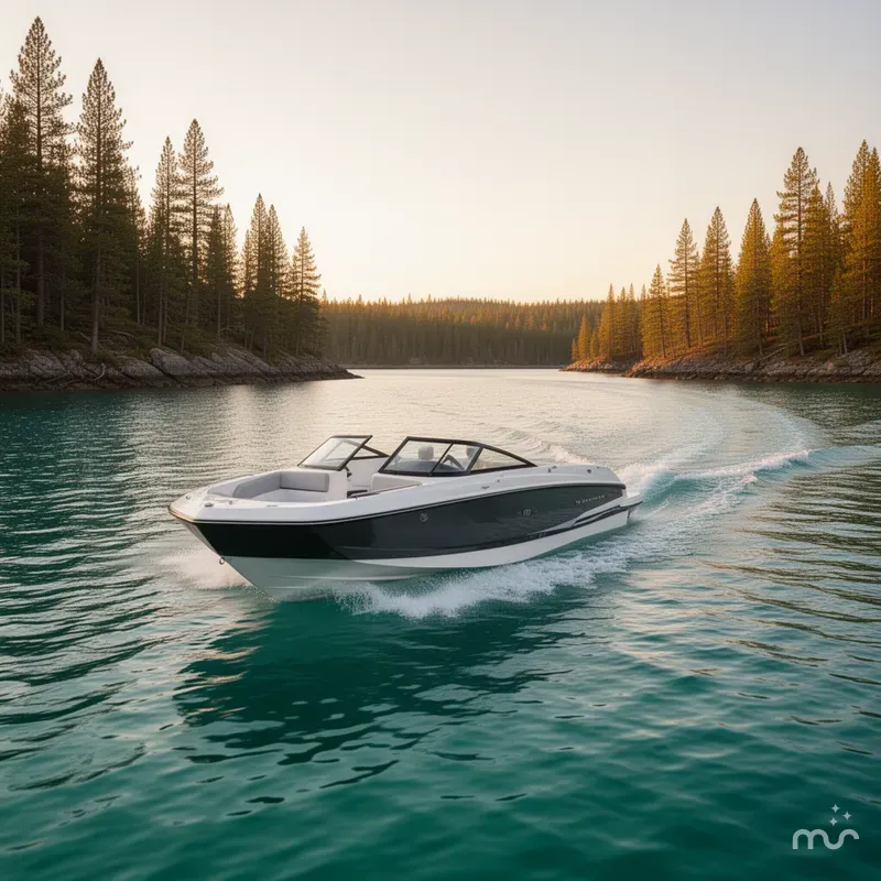Slide: The Image of Bayliner VR6 Bowrider I/O 2026 - 2