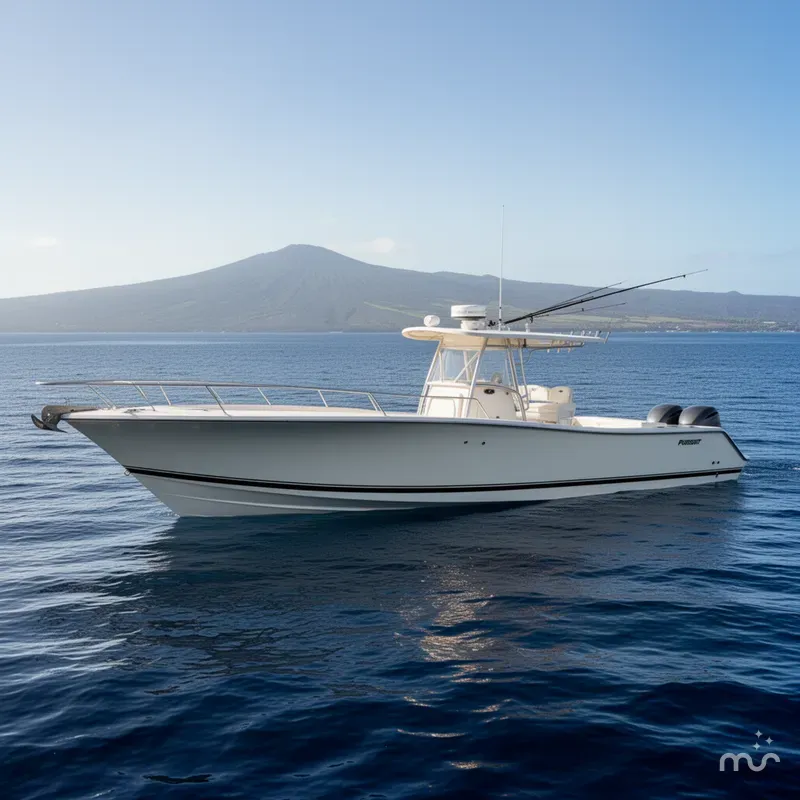 Slide: The Image of Pursuit C 340 Center Console 2008 - 2