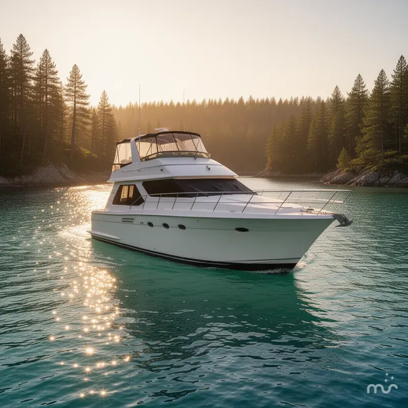 The Image of Carver Yachts 530 Voyager Pilothouse 1998 - 0