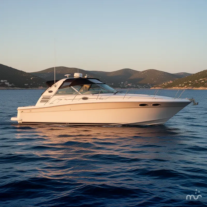 Slide: The Image of Sea Ray 370 Express Cruiser 1998 - 2