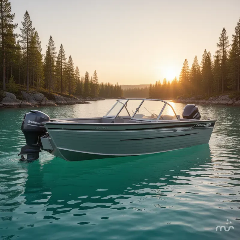 The Image of Crestliner Saber V 220 1988 - 0