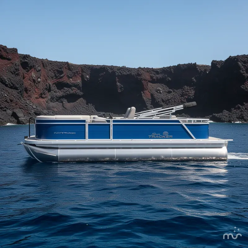 Slide: The Image of Sun Tracker Party Barge 22 RF XP3 2026 - 2