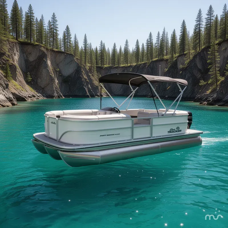 The Image of Sun Tracker Party Barge 20 DLX 2026 - 0