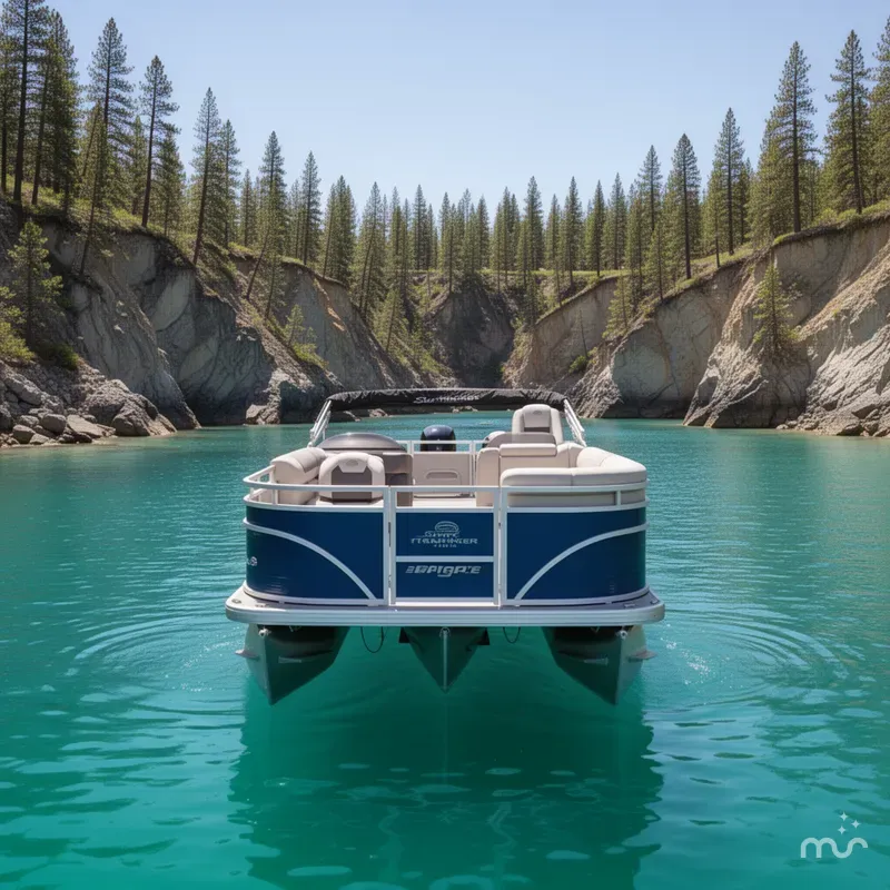 Slide: The Image of Sun Tracker Fishin' Barge 20 DLX 2026 - 3