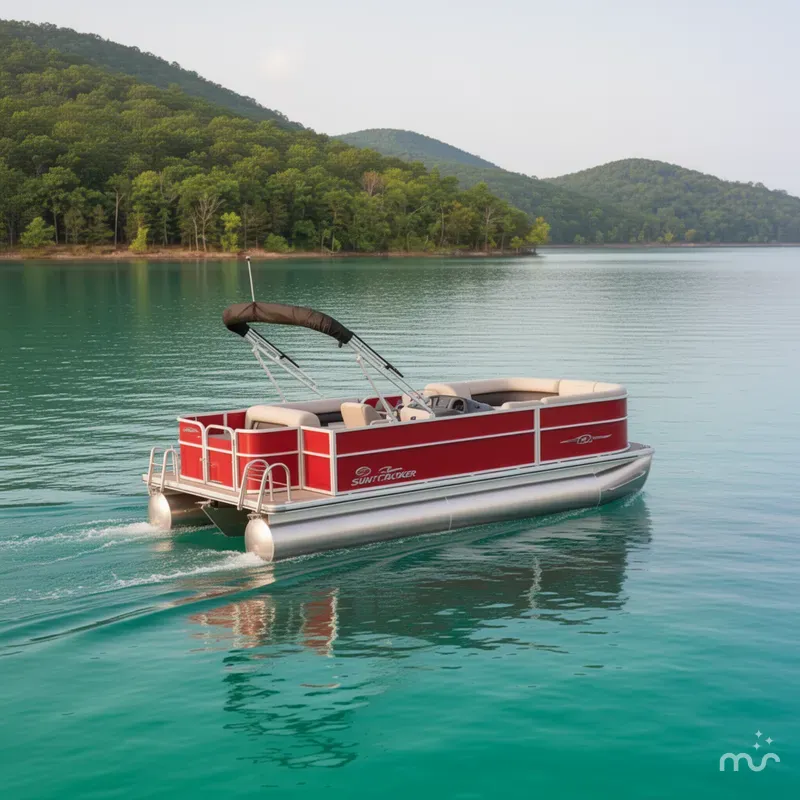 The Image of Sun Tracker Party Barge 18 DLX 2026 - 0