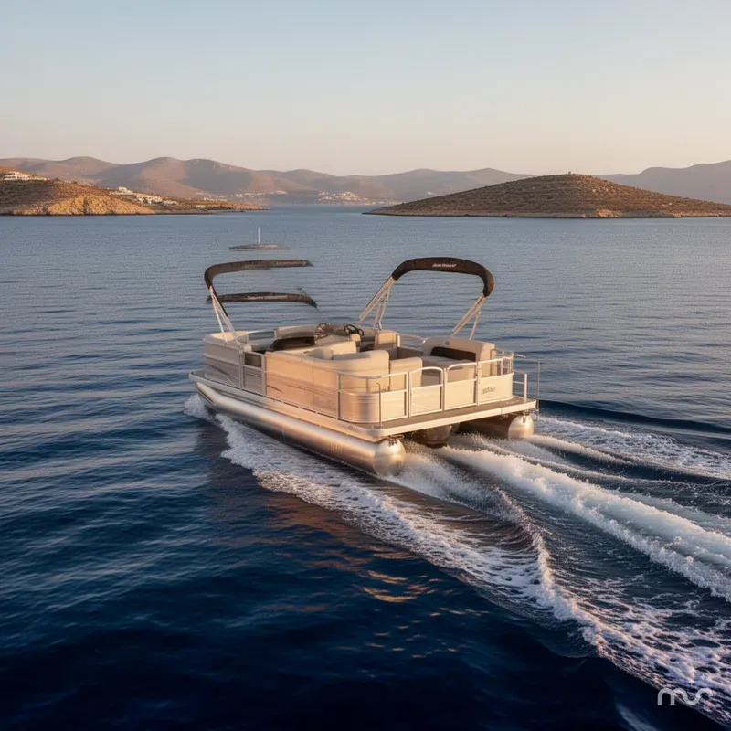 Slide: The Image of Sun Tracker Party Barge 18 DLX 2026 - 4