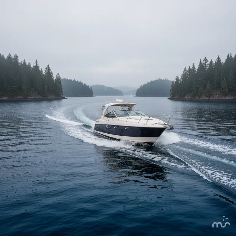 Slide: The Image of Monterey 350 Sport Yacht 2008 - 2