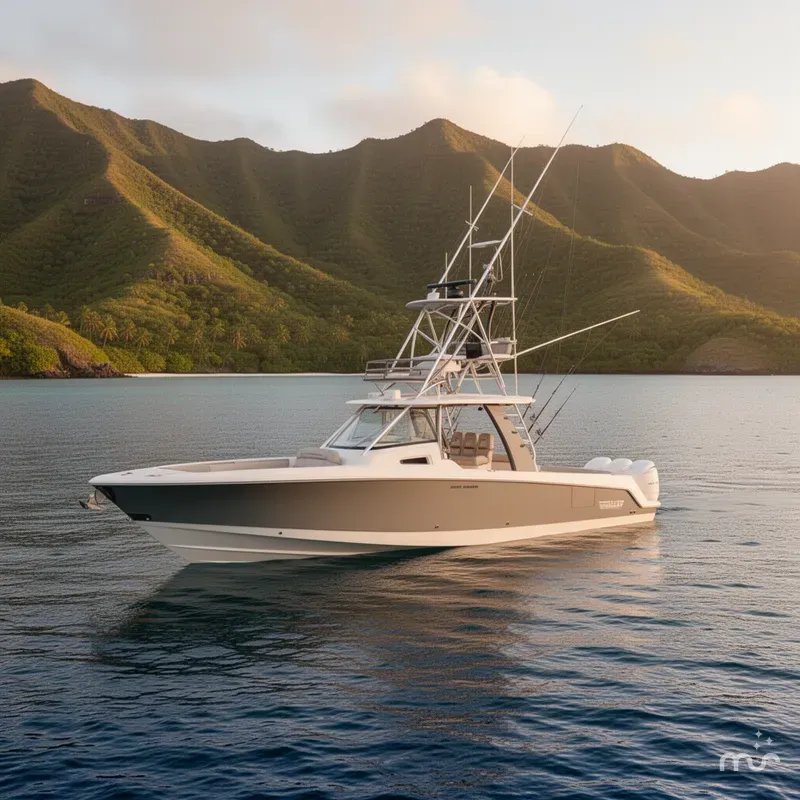 Slide: The Image of Boston Whaler 420 Outrage 2027 - 2