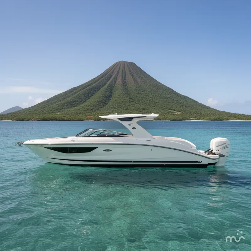 Slide: The Image of Sea Ray SLX 350 Outboard 2023 - 2
