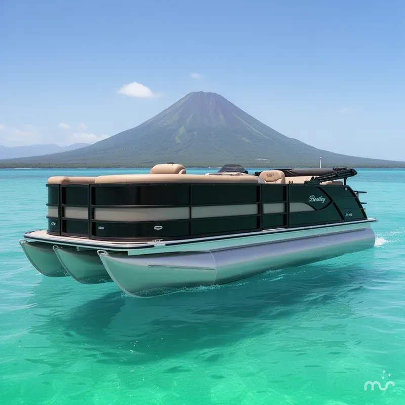 The Image of Bentley Pontoons Legacy 223 Swingback 3/4 Tube 2026 - 0