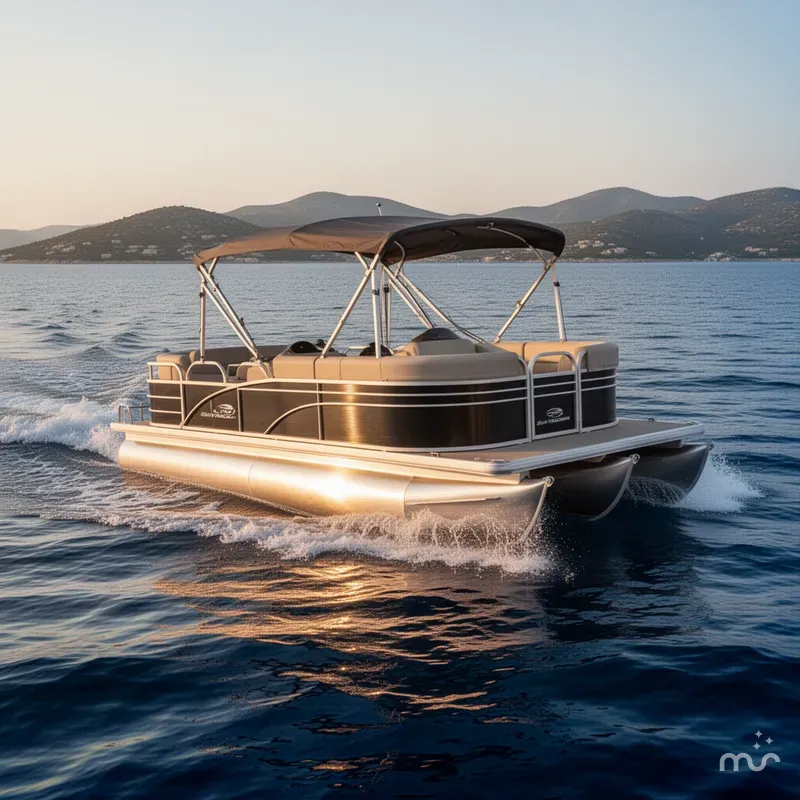 The Image of Sun Tracker Party Barge 22 DLX 2022 - 0