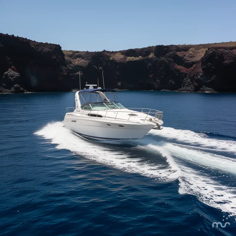 Slide: The Image of Sea Ray Sundancer 330 1993 - 1