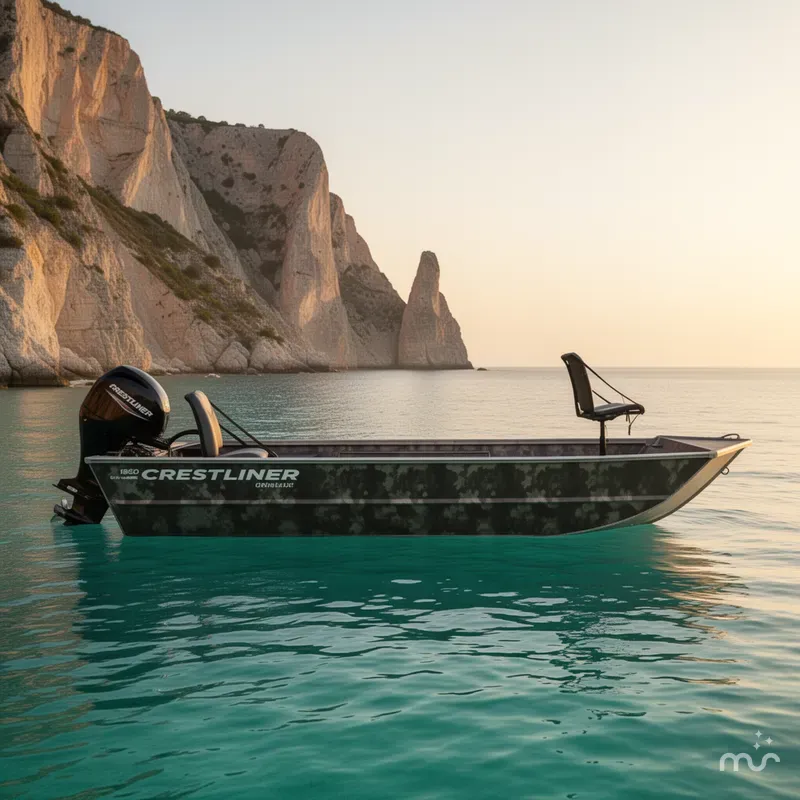 Slide: The Image of Crestliner 1860 Retriever Jon Deluxe 2026 - 2