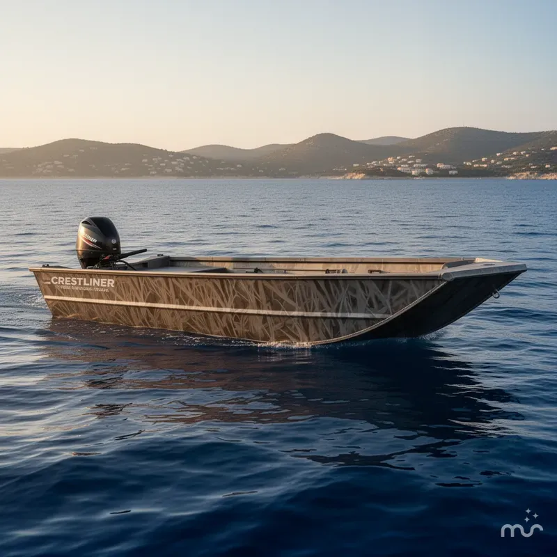 The Image of Crestliner 1860 Retriever Jon Deluxe 2026 - 0